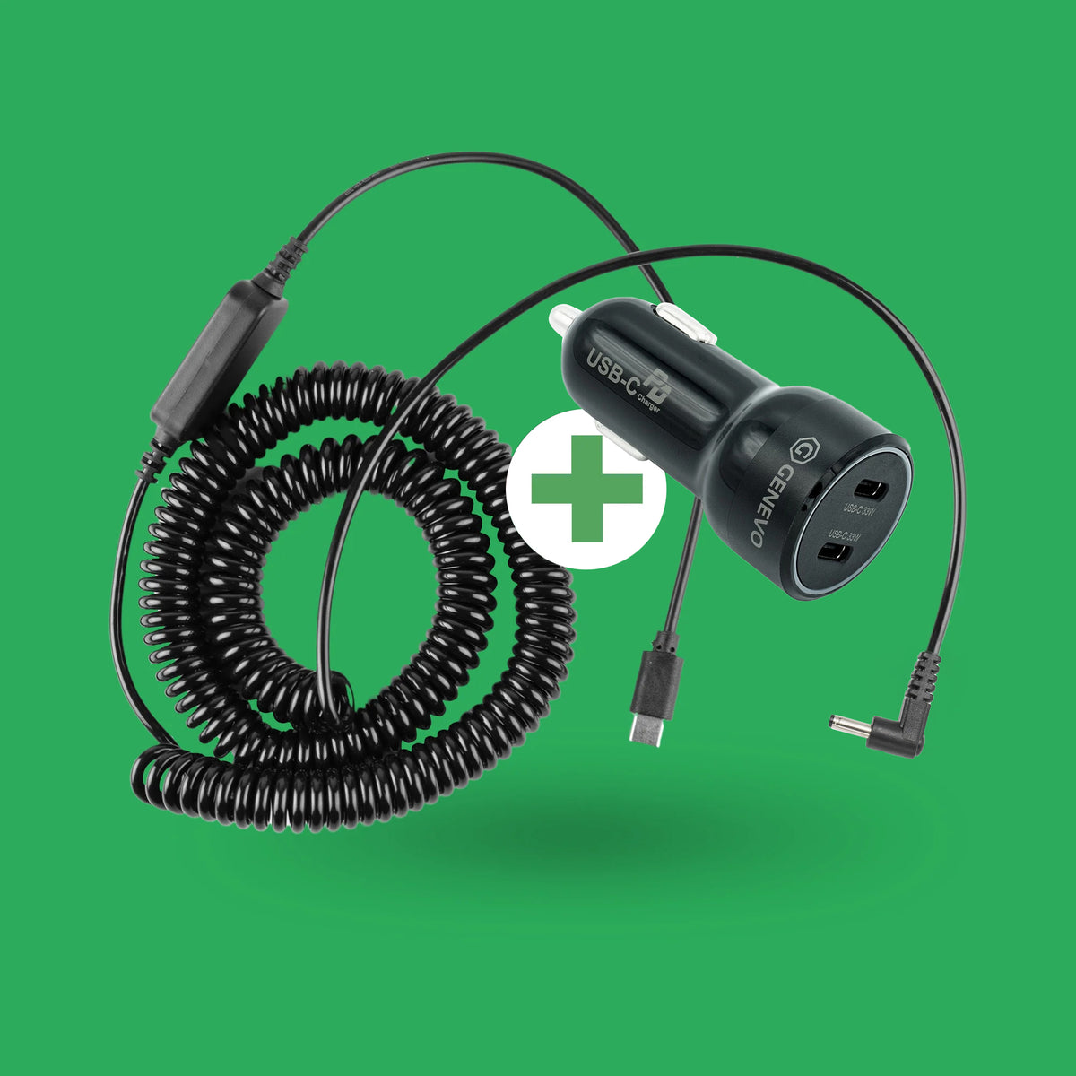 USB C NETZKABEL - inkl. 12V ADAPTER FÜR GENEVO ONE